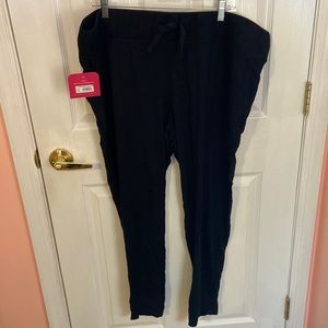 Isabel Maternity Lounge Pants Black XXL New